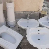 فروش روشویی پایه ای همراه با شیر،سنگ توالت ایرانی