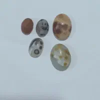 پنج عدد نگین قدیمی مطابق عکس