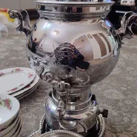 ظروف.چرخ گوشت ، سماور .کریستال ، استیل