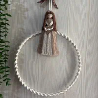 آویز حوله مکرومه