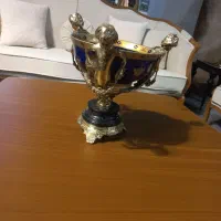 وسیله های نو دکوری ،اباژور  ساعت شمعدون برنجی