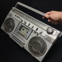 ضبط کاست و هم رادیو توشیبا ساخت ژاپن