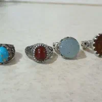 انگشتر نقره مردانه