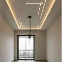 کاغذ دیواری، کابینت، پارکت