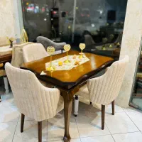 میز نهارخوری نهار خوری تولیدی زیبا چوب ۴نفره