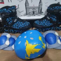 ا‌سکیت‌ حرفه ‌ای با همه‌ لوازم
