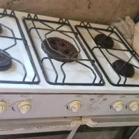 اجاق گازطرح فر پنج شعله سالم