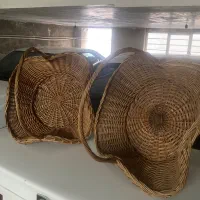 سبد حصیری قدیمی