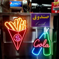 تابلوسازی لایت باکس چنلیوم نئون ال ای دی LED