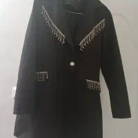کت مشکی در حد نو