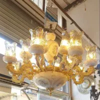 فروش ویژه لوستر های باکارات برنز و مورانو