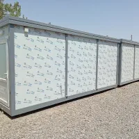 کانکس سرویس5چشمه ساندویچ پانل