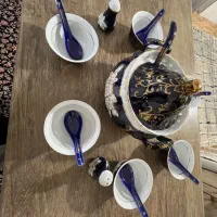یک دست فنجان و نعلبکی لیلی مجنون