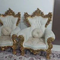 مبل ۹ نفره به همراه شزلون ومیز جلو مبلی