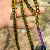 تسبیح سندلوس کهنه آلمانی سبزآبی