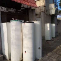 پکیج ابگرمکن موتور خانه لوله فلزی به بالا