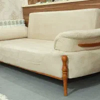مبل ، تک  ، کرمی ، مبل سه نفره
