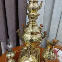 سماور 6لیتری برنجی