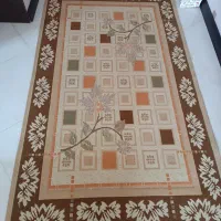 فروش دوعدد فرش و گلیم فرش ۴/۵سانتی متری کاملا سالم