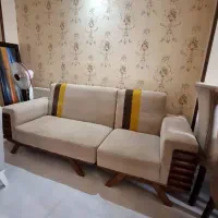 مبل ال هفت نفره و میز نهارخوری ۶ نفره و بوفه