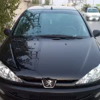 ماشین پژو ۲۰۶ تیپ ۲ مشکی مدل ۹۹