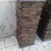 گلدان چوبی بامبو اصل