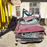 پراید تصادفی فروش فوری. موتور سالم