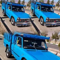 اثاث منزل نیسان کف صاف حمل بار با کارگران کاربلد