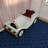 ماشین چوبی بزرگ کلکسیونی