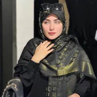 روسری کشمیر لمه دار کوالیتی