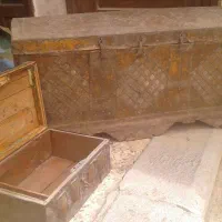 صندوقچه عتیقه چوبی