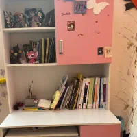 میز تحریر و کتابخانه