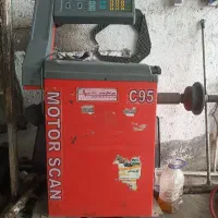 دستگاه بالانس چرخ دیجیتالی موتور اسکان مدل c95