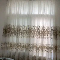 دو عدد پرده حریر درجه یک