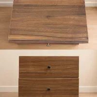 دو عدد پاتختی دو طبقه mdf با هم بفروش