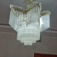 لوستر و ساعت ایستاده وویترین درحدنووتمیز