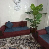 مبل هفت نفره بسیار زیبا با جلو مبلی