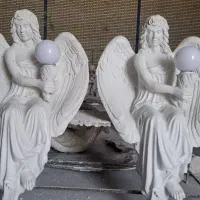 مجسمه فایبرگلاس فرشته آنجل  (مجسمه سازی اطمانی )
