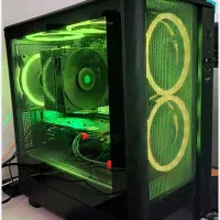 کیس گیمینگ نسل 15 DARK FLASH/RTX5060/RAM16