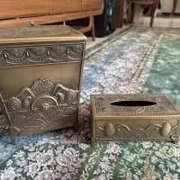 سطل اشغال و جا دستمالی