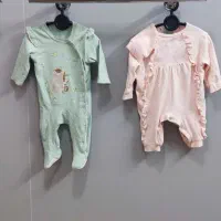 لباس سرهمی نوزاد دختر