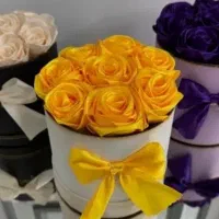 گل ربانی . انواع باکس و دسته گل ربانی