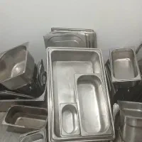 بنماری  بن ماری  تاپینگ ظرف استیل فست فود فلافل