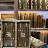 پخش عمده تخته نرد سنندج چوب گردو ، لبه منبت