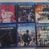 بازی ps4 gta watch dogs uncharted mafia 1 fifa 20