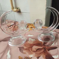 گلدان خارجی و جاشمعی