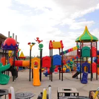 کارخانه مجموعه بازی پلی اتیلن پارکی شیرازکد۱سرسره