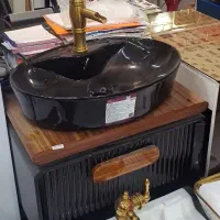 روشویی کابین شاپان دو رنگ