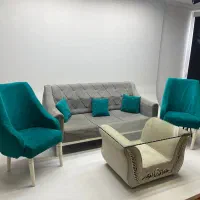 مبل و میز عسلی جلو مبلی