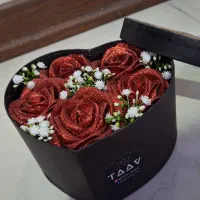 باکس ۵ شاخه قرمز روبانی اقتصادی